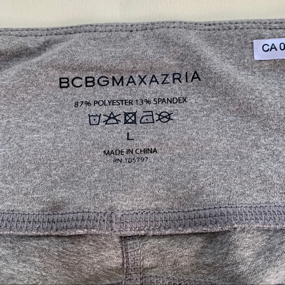 BCBGMAXAZRIA Women’s -Leggings-Large-Light Grey - Picture 5 of 5